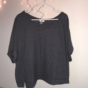 Short Sleeve Striped Shirt XL